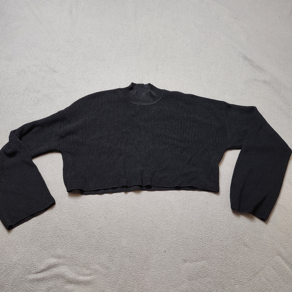 Aritzia Wilfred Salome Sweater Black - Picture 7 of 9